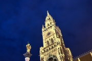 Munich City Hall At Night 2