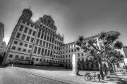 Augsburg City Hall (Monochrome)