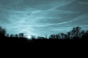 Sunset 1 (Cyanotypie)