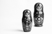 Matryoshka 3 (Black & White)