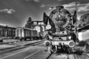Locomotive V (B&W Artistic)