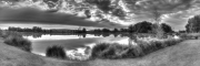 Lake at Sunrise 1 (B&W Artistic)