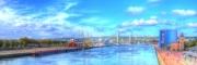 Rouen Harbor 2 (Painterly 2)
