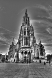 Ulm Minster 1 (Monochrome 2)