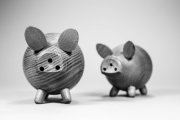 Wooden Pigs 3